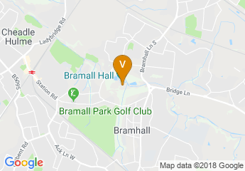 map of Bramall Hall