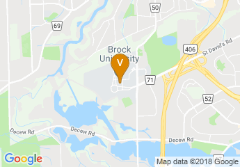 map of Brock University
