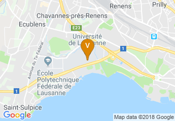 map of University of Lausanne