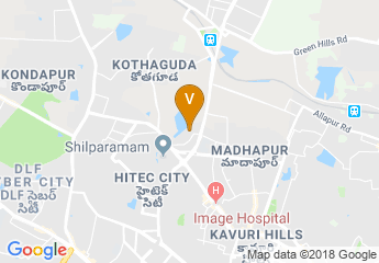 map of Hitex Convention Centre