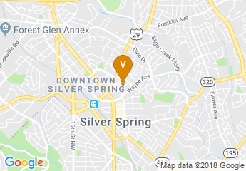 map of Silver Spring Civic Center
