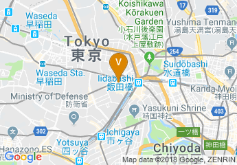 map of Morito Memorial Hall