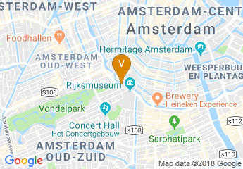 map of Park Hotel Amsterdam