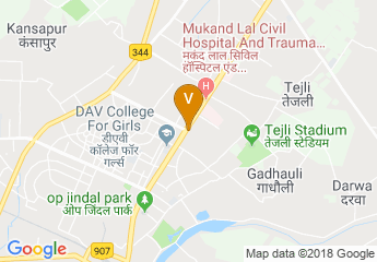 map of The Madhu Hotel