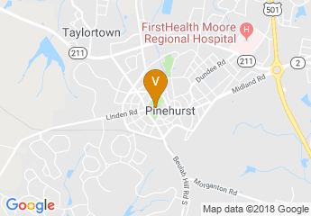 map of Pinehurst Resort