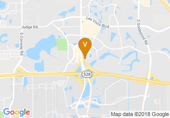 map of Ramada Suites Orlando Airport