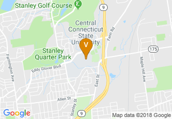 map of Central Connecticut State University