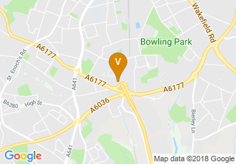 map of Best Western Cedar Court Hotel Bradford