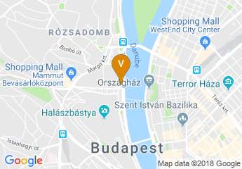 map of Novotel Budapest Danube