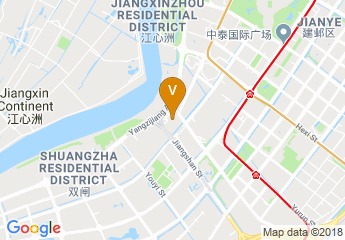 map of Nanjing International Youth Cultural Center