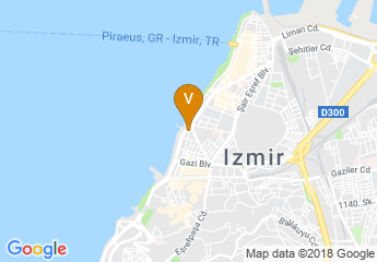 map of Movenpick Hotel izmir
