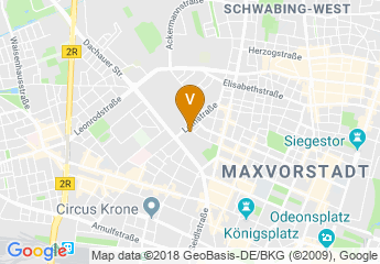 map of University Of Applied Sciences Munich - Engineering And Management