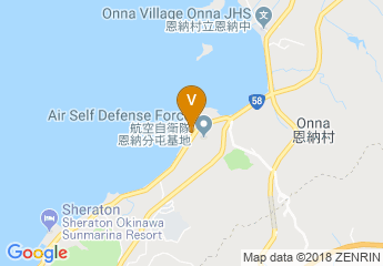 map of OIST Seaside House (Okinawa Institute of Science and Technology)