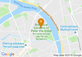 map of Sankt-Peterburgskiy gosudarstvennyi elektrotehnicheskiy universitet