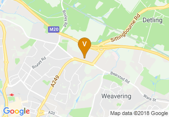 map of Hilton Maidstone
