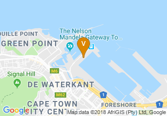 map of Radisson Blu Hotel Waterfront, Cape Town