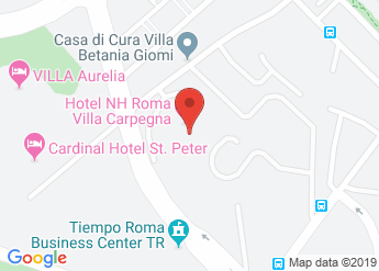 map of Hotel NH Roma Villa Carpegna