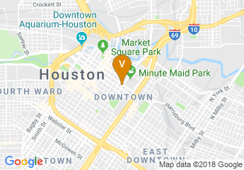 map of The Westin Houston Downtown