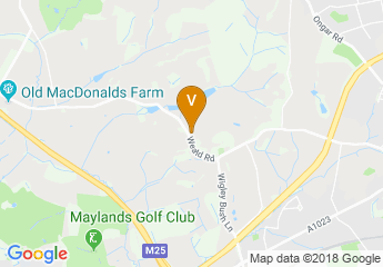 map of Weald Country Park