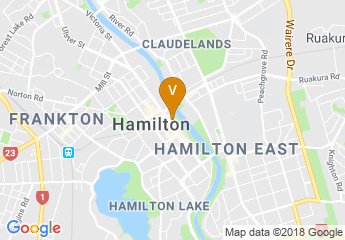 map of Novotel Hamilton Tainui
