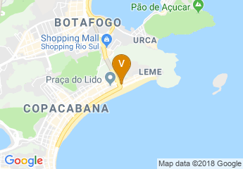 map of Windsor Atlantica Hotel