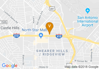 map of DoubleTree by Hilton San Antonio Airport