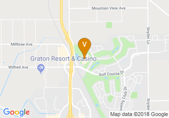 map of DoubleTree by Hilton Hotel Sonoma Wine Country