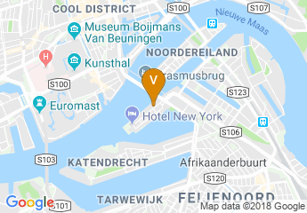 map of Hotel nhow Rotterdam