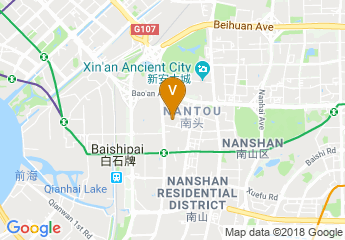 map of Sentosa Hotel Shenzhen Feicui Branch
