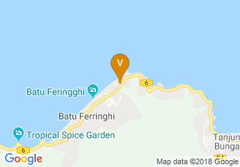 map of Shangri-La's Rasa Sayang Resort & Spa