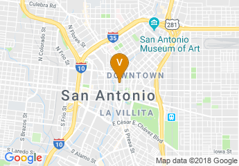 map of Sheraton Gunter Hotel San Antonio