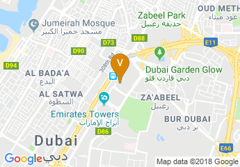 map of Dubai International Horse Fair