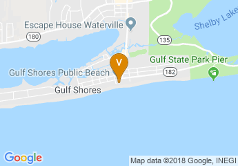 map of Gulf Shores Public Beach