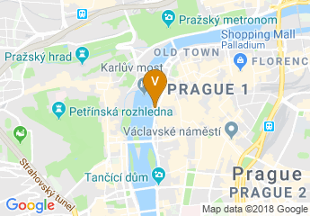 map of Czech Association of Scientific and Technical Societies