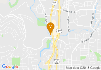 map of Riverhouse on the Deschutes