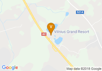 map of Vilnius Grand Resort