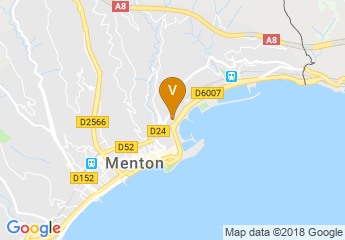 map of Sciences Po - Menton