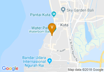 map of Bali Rani Hotel