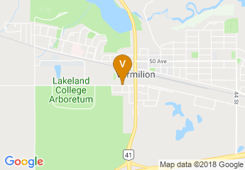 map of Vermilion Agricultural Society