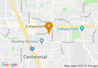 map of Embassy Suites by Hilton Denver - Tech Center