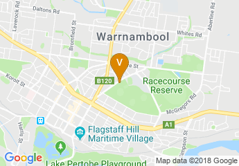map of City Memorial Bowls Club