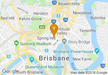 map of Independent Schools Queensland