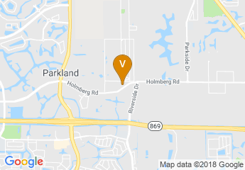 map of City of Parkland Farmers Market