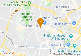 map of The St. Regis Singapore