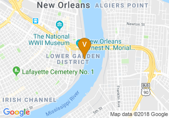 map of Mardi Gras World