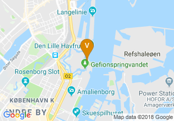 map of Langelinie Pavillonen