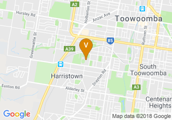 map of Harristown State High School