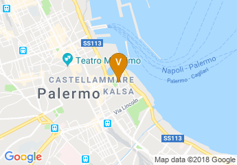 map of University of Palermo