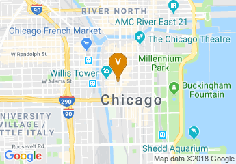 map of JW Marriott Chicago