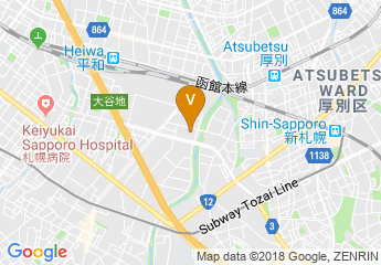 map of Access Sapporo